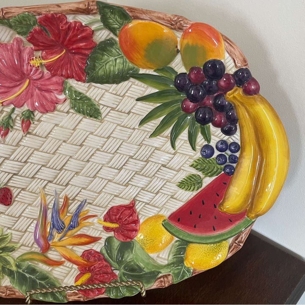 Large Ganz serving platter - Picture 3 of 8